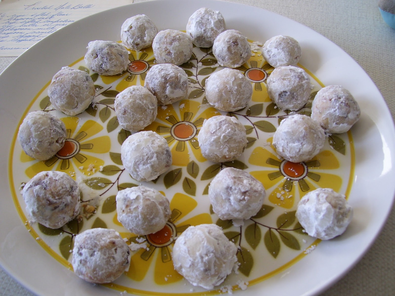 Frosted Date Balls